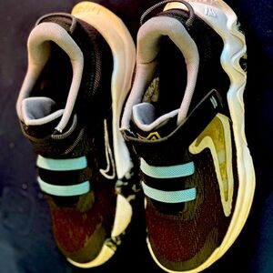 Kids Black and Blue Sneakers